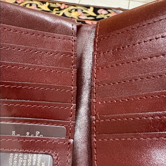 Patricia Nash Prassa Continental Leather Wallet in Greek Map Print - Picture 10 of 11